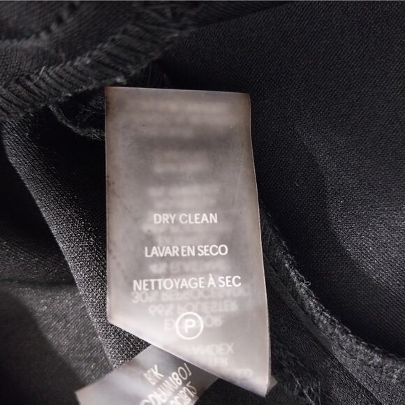 NWOT! CALVIN KLEIN! BLACK 1 PC BELTED WAIST, PUFF SLEEVE JUMPSUIT, ONESIE! SZ 4 - Picture 11 of 12